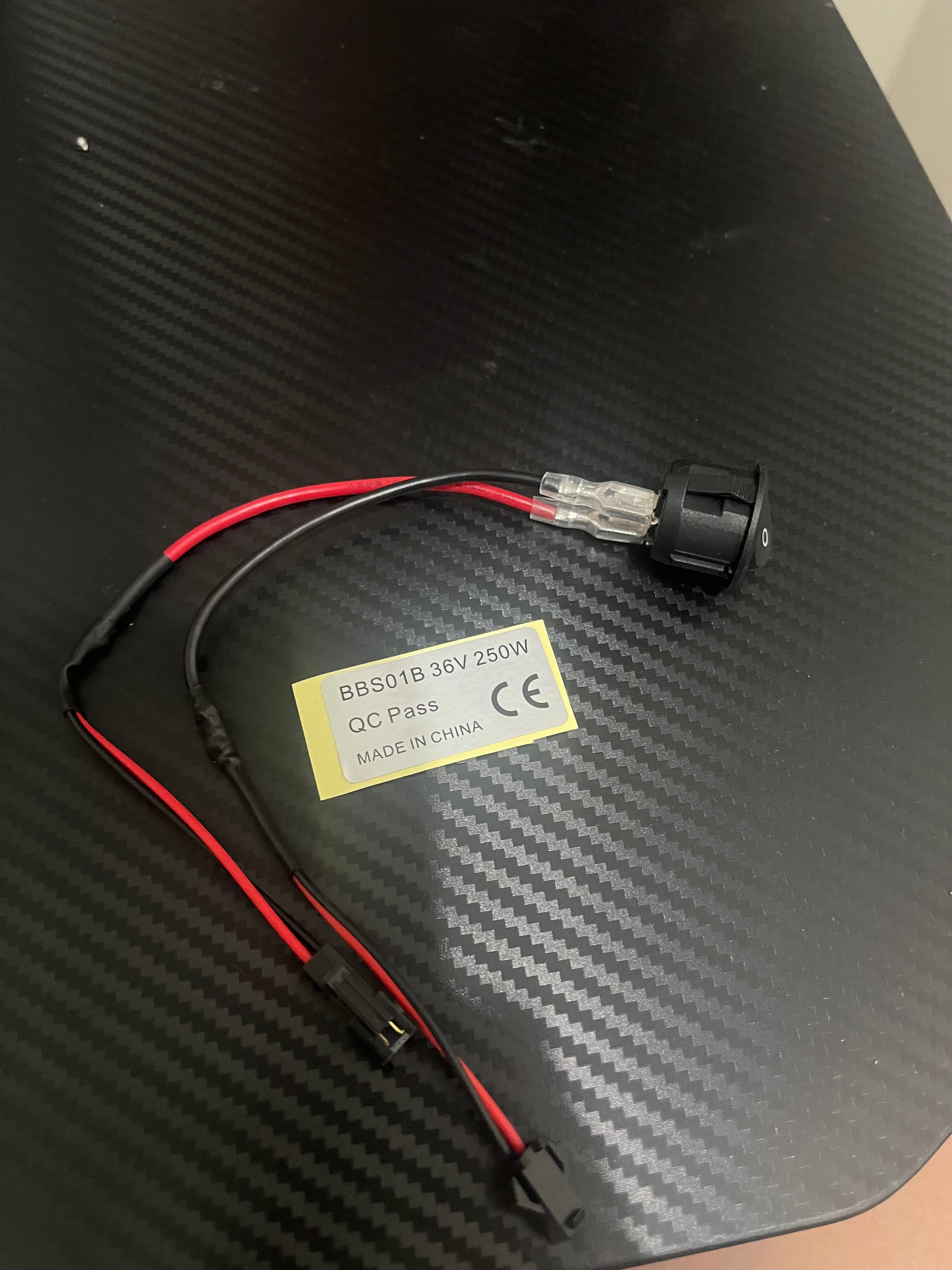 Legal Bundle(includes 1x speed limiter 1x 250w sticker )