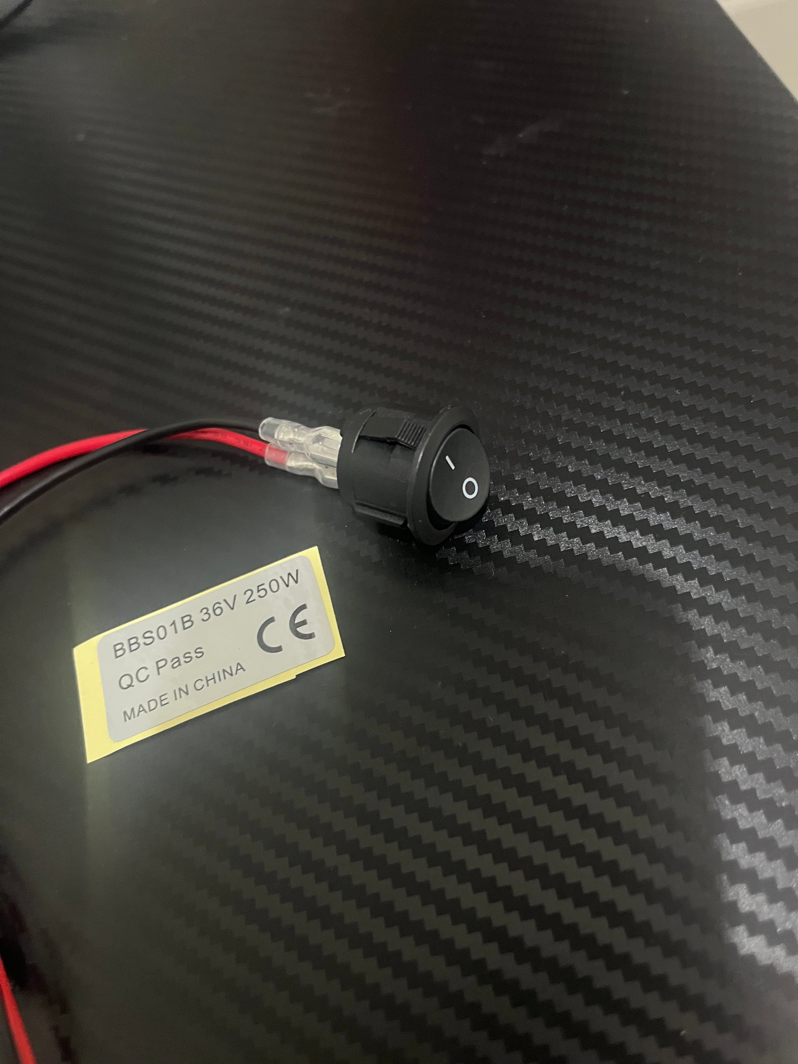 Legal Bundle(includes 1x speed limiter 1x 250w sticker )