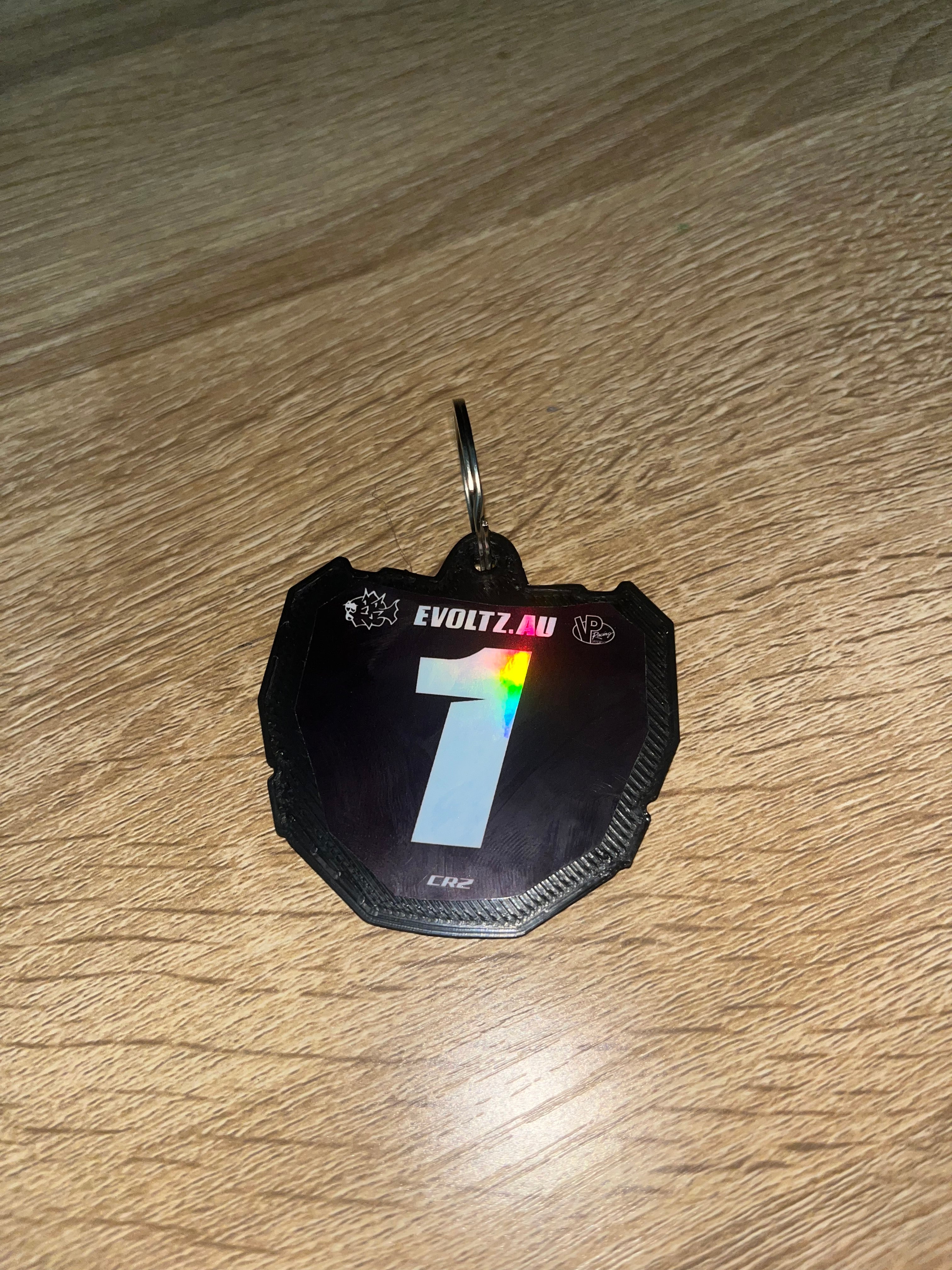 Mini ODI Plate Key chain