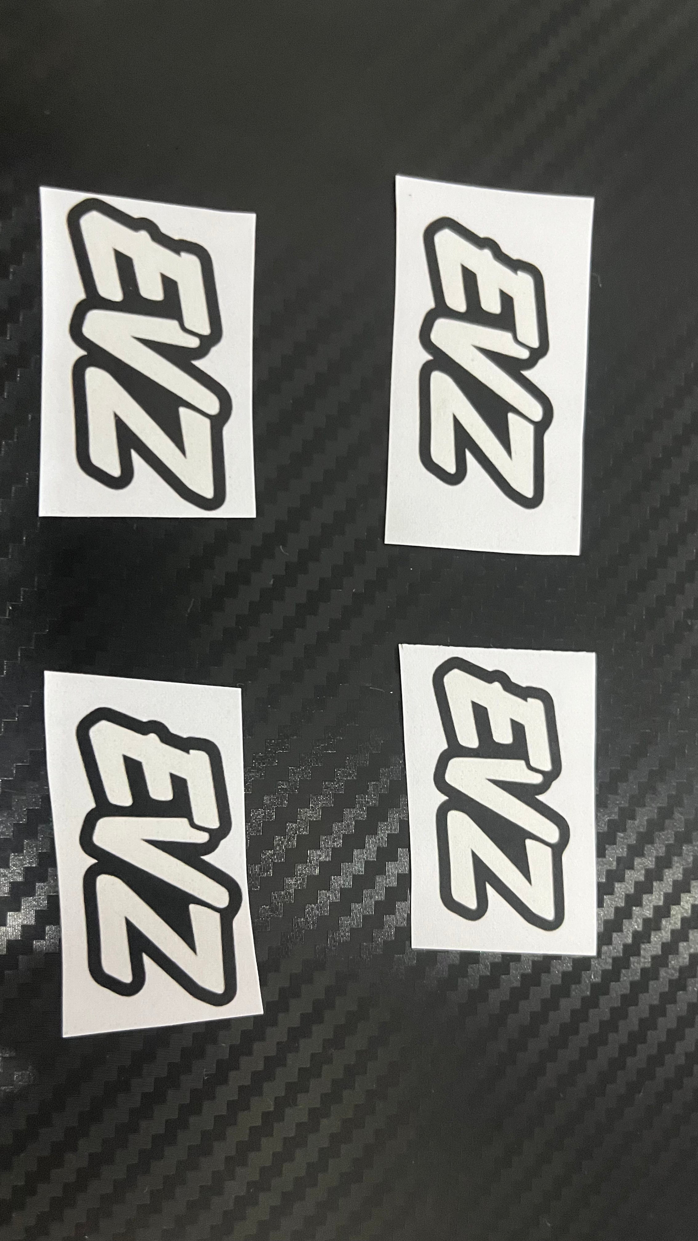 4 pack of EVZ stickers