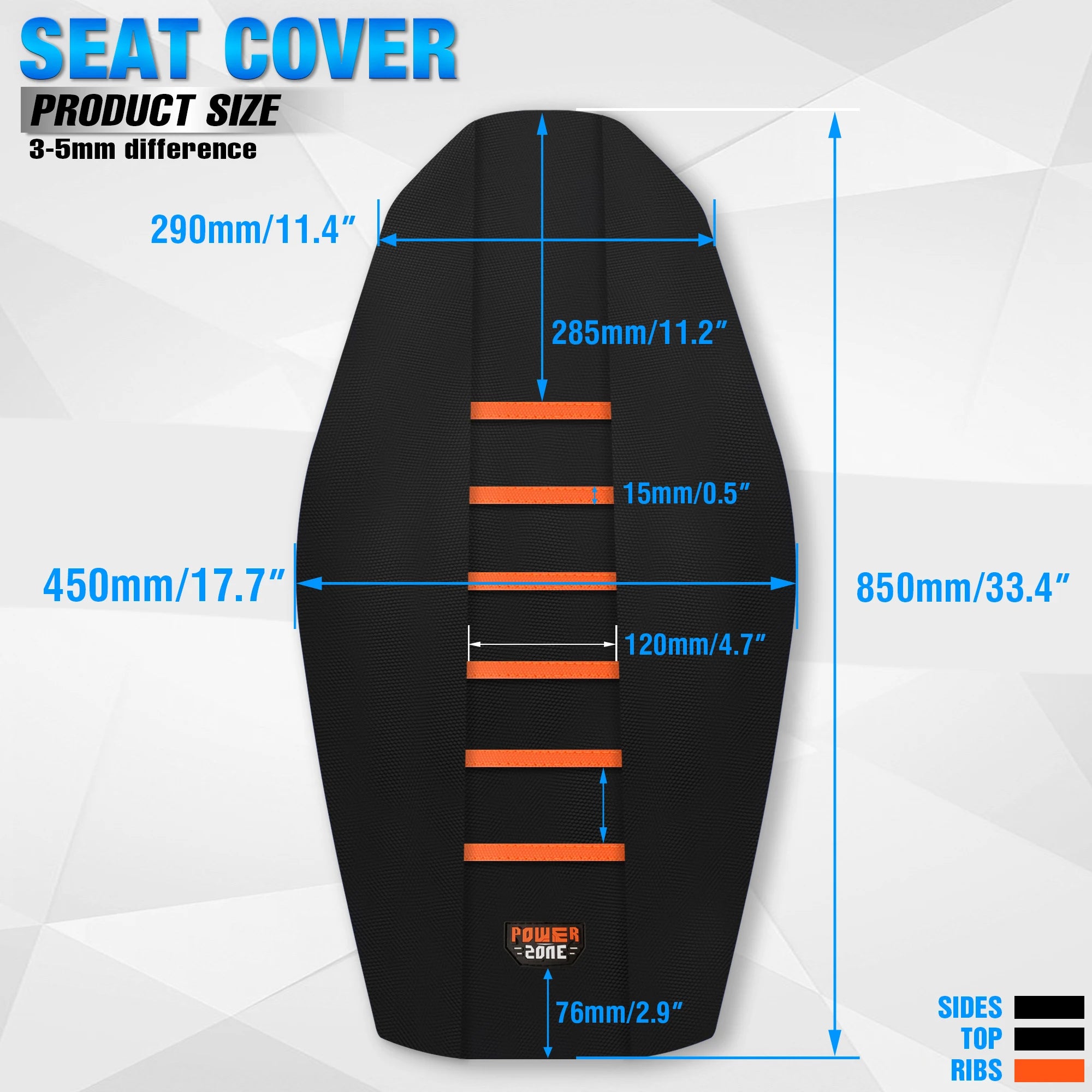 POWER ZONE SEAT COVER